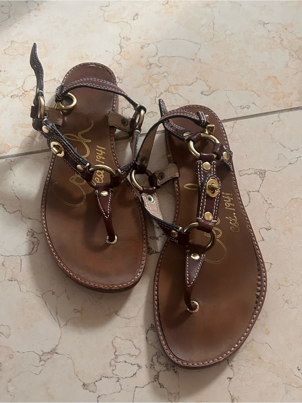 Coach sandals size 6.5